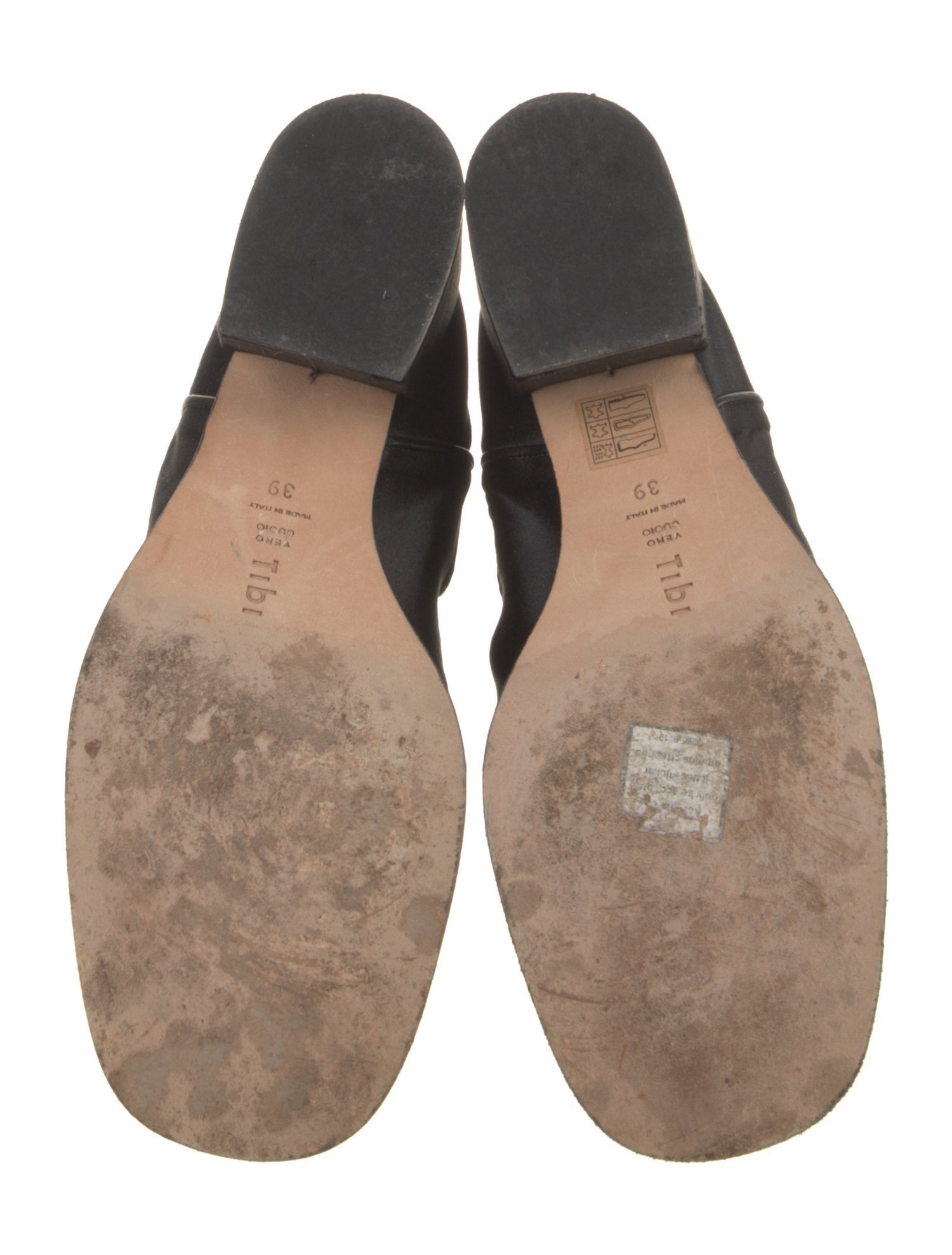 Tibi Satin Chelsea Boots